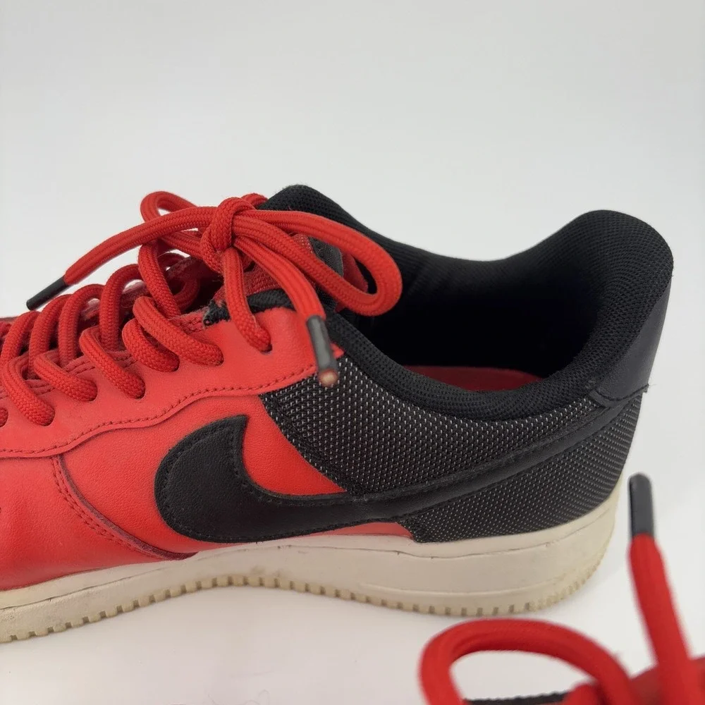 Nike Air Force 1 '07 Low Habanero Red‎ Shoes Size 8.5
